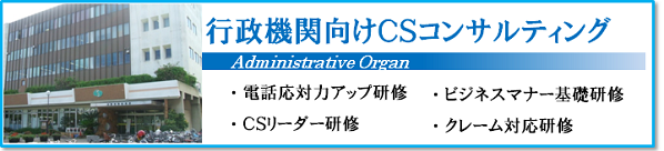 行政機関向けCSコンサルティング